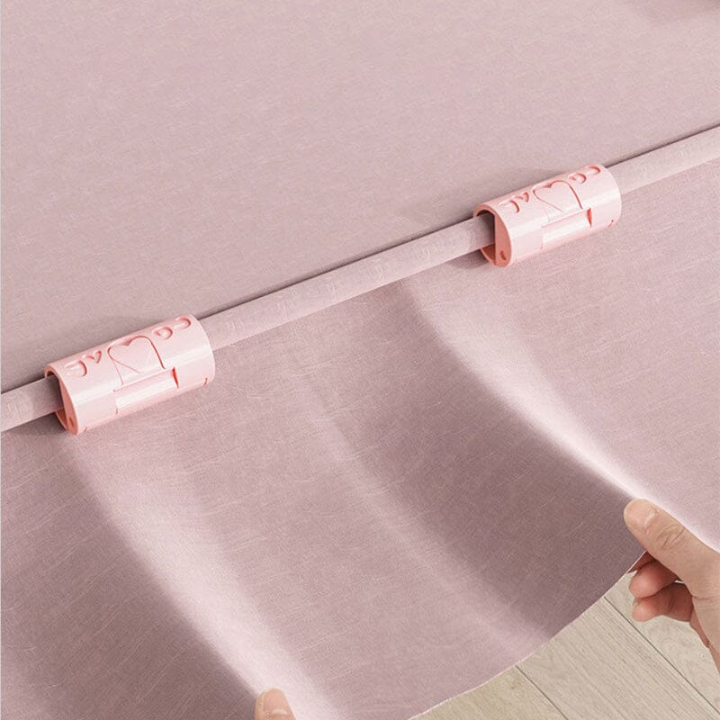 MCOIKY® Decorative clips for stretched and securely fixed sheets (x12)