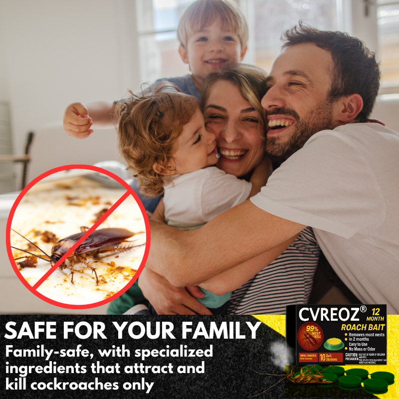 Cvreoz® QuikCatch Killer RoachAce Bait Station