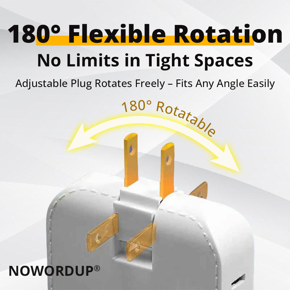 NOWORDUP® Rotatable Socket Converter